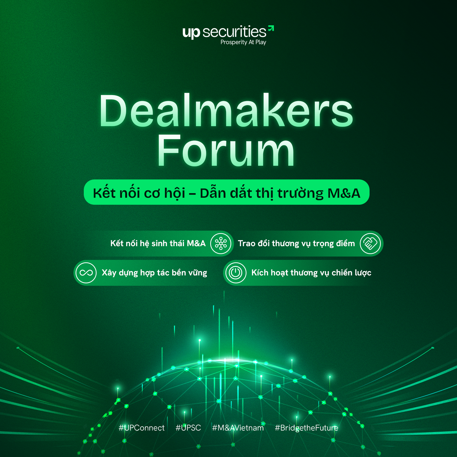 UPSC | Dealmakers Forum 2025 - Đẩy mạnh chiến lược IB, Mở khóa cơ hội M&A 2025
